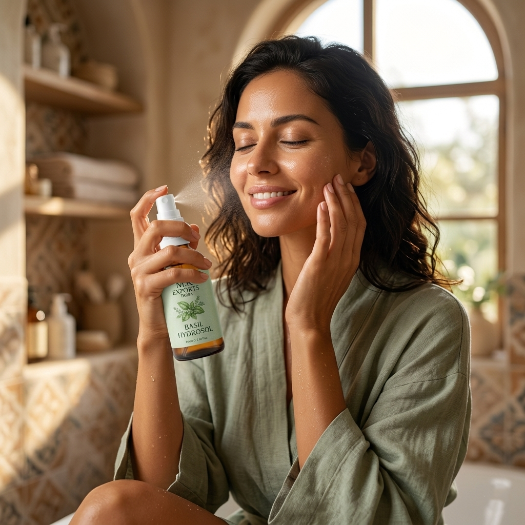 Basil Floral Water (Hydrosol)