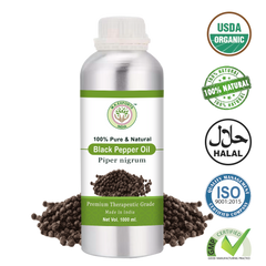 Pure organic Black Pepper Essential Oil for Industrial Use 
