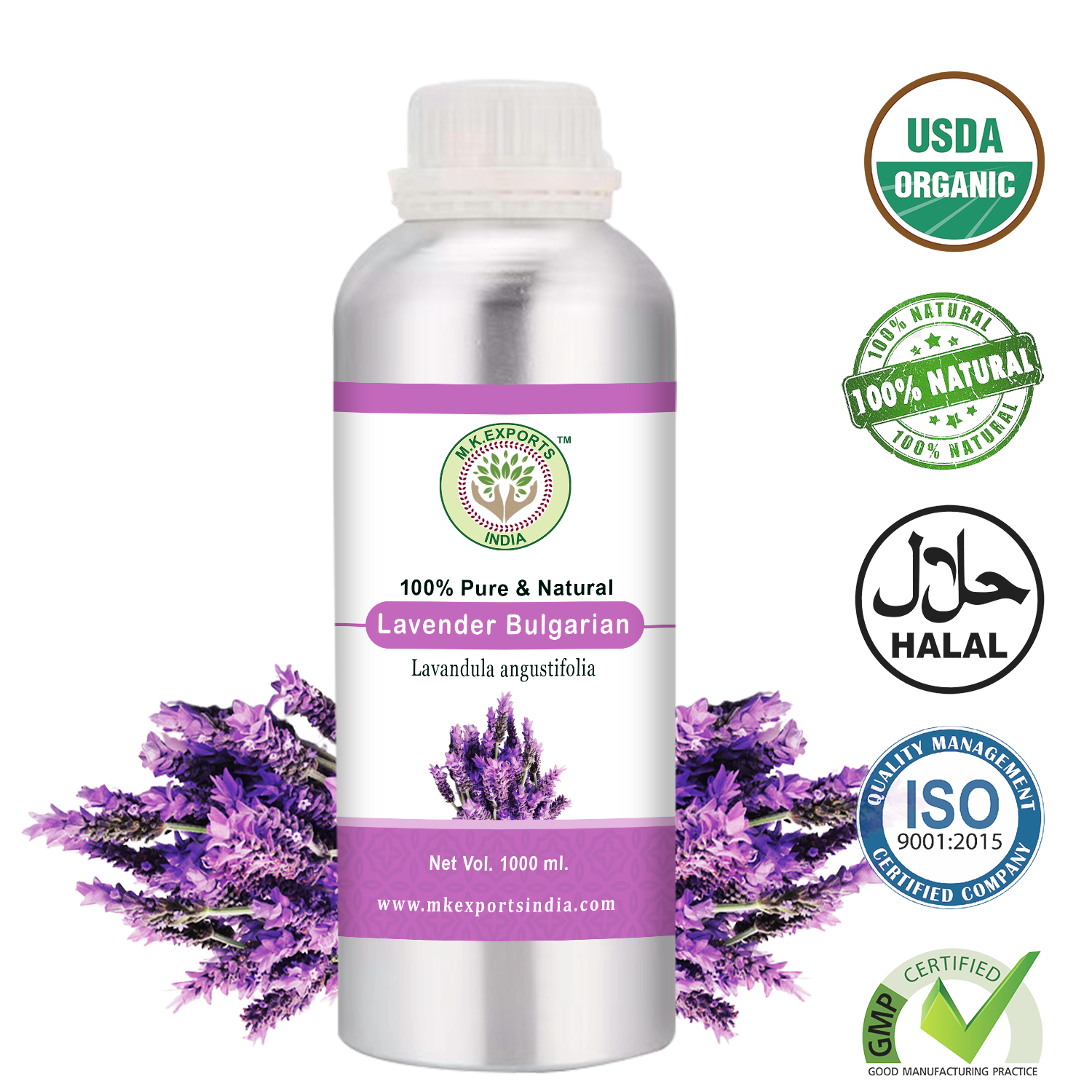 Lavender Oil Bulgarian - MK Exports India