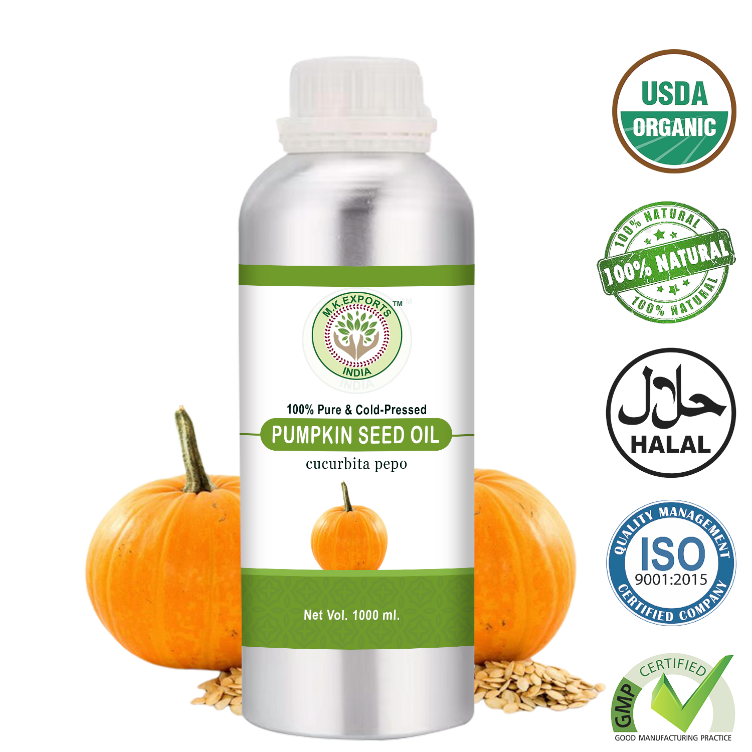 Pumpkin Seed Oil - MK Exports India